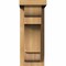 Ekena Millwork New Brighton Smooth Corbel w/Backplate, Western Red Cedar, 5 1/2"W x 10"D x 14"H COR06X10X14NEB01SWR - alternate 3